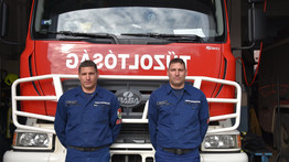 "Mióta az eszünket tudjuk, az időnk nagy részét együtt töltjük" - Összekeverik kollégáik a Nógrád megyei tűzoltó ikreket 
