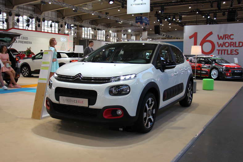 Citroen C3 Elle podczas Poznań Motor Show