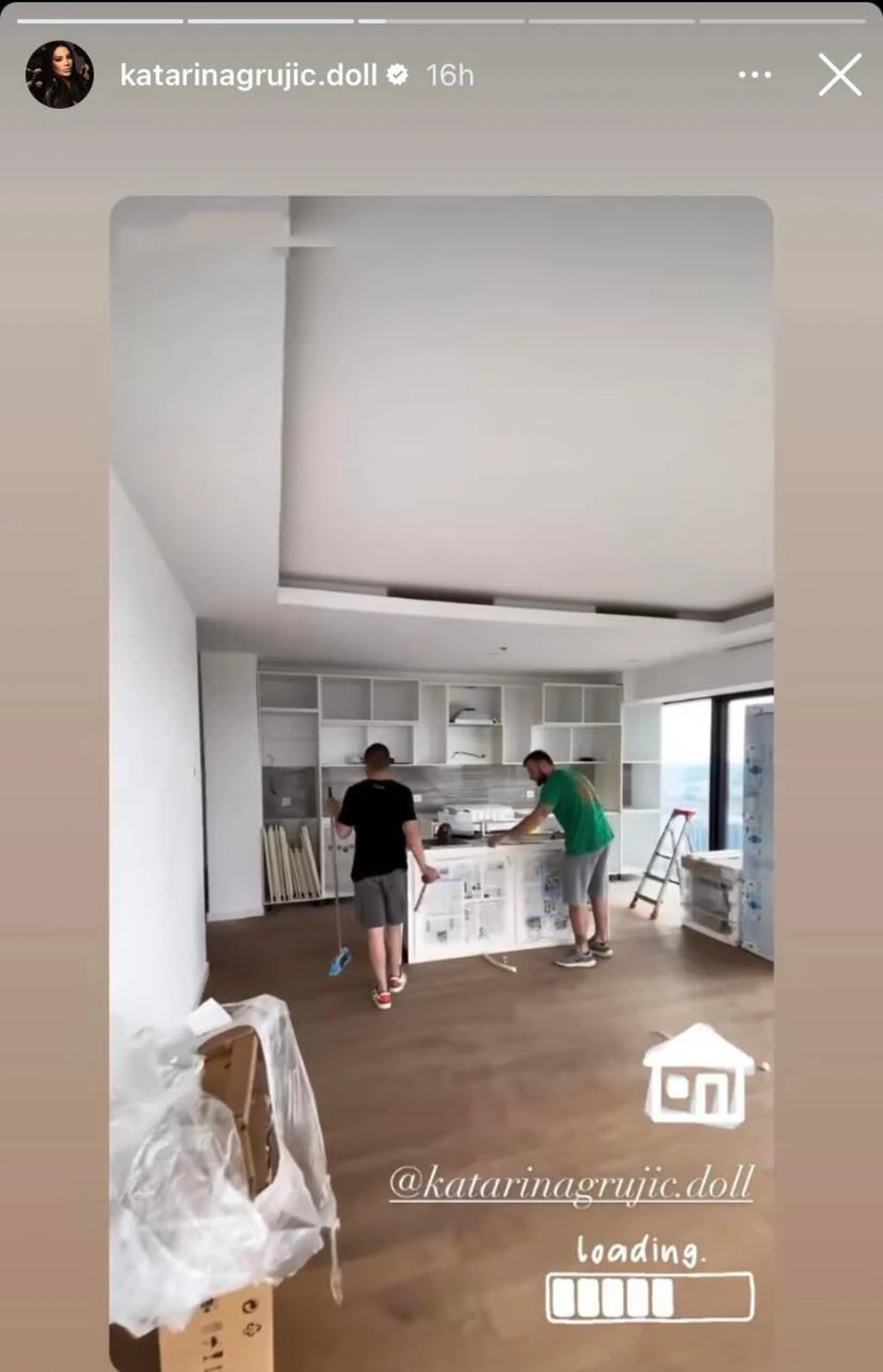 Katarina Grujić stan