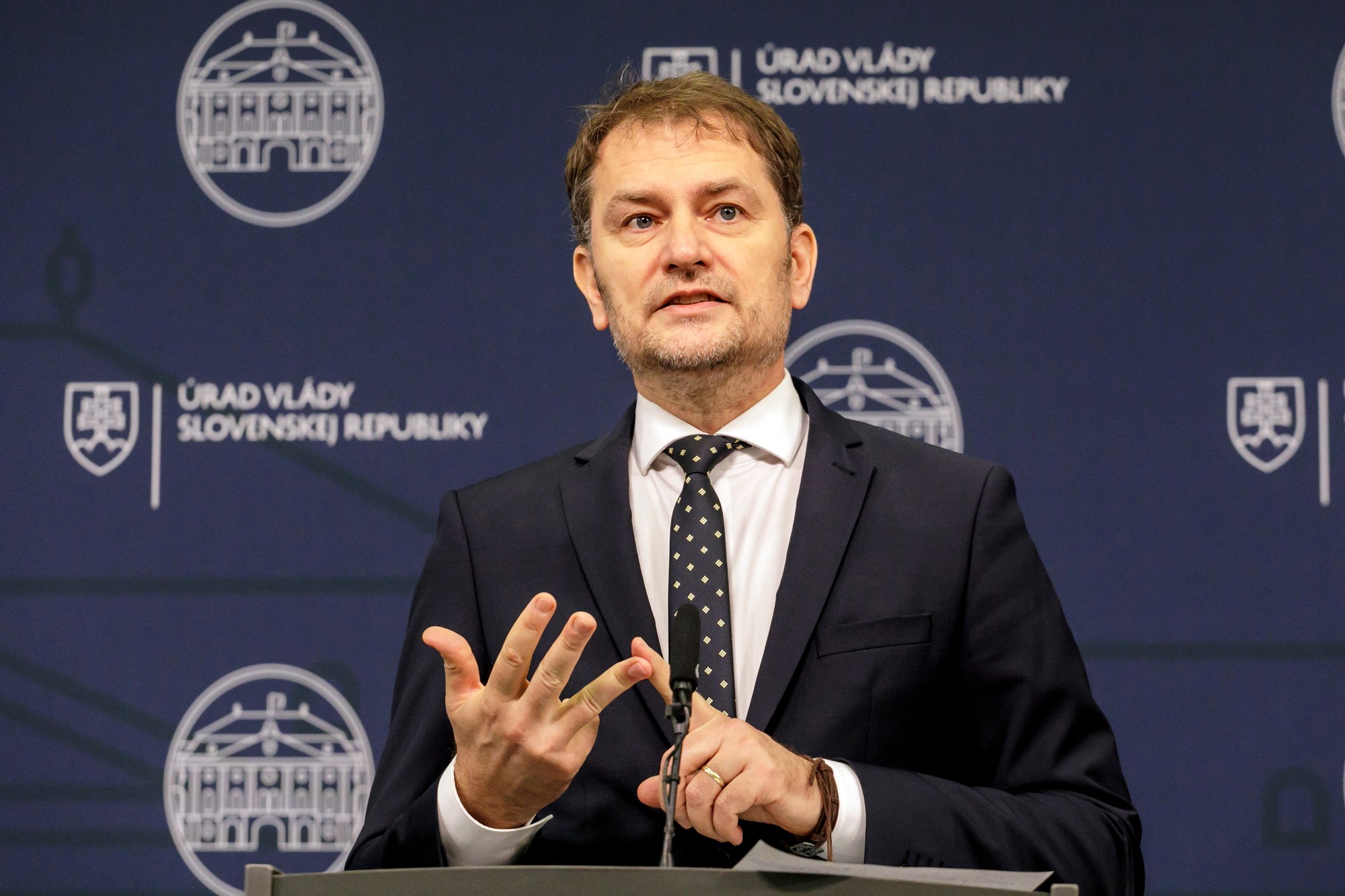 Podpredseda vlády SR a minister financií SR Igor Matovič