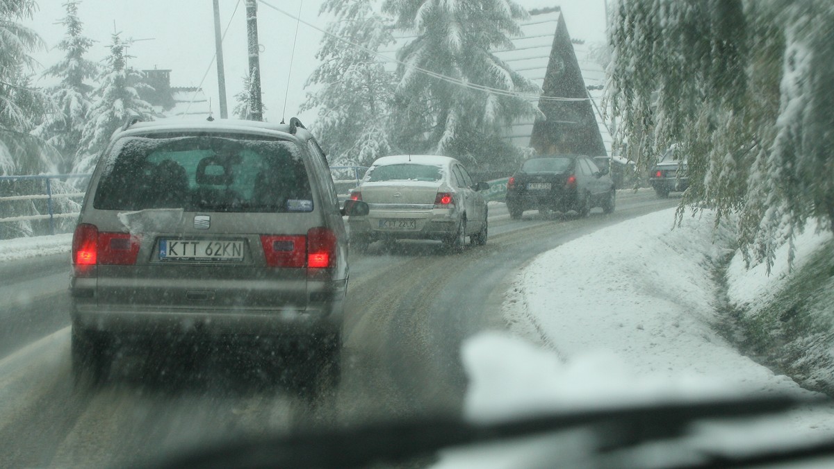 ZAKOPANE OPADY ŚNIEGU