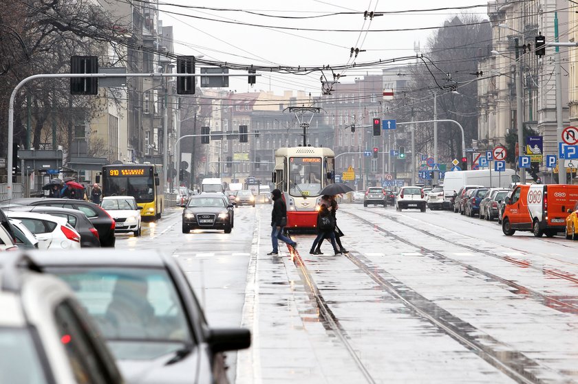 Niebezpieczne przejścia dla pieszych w Katowicach