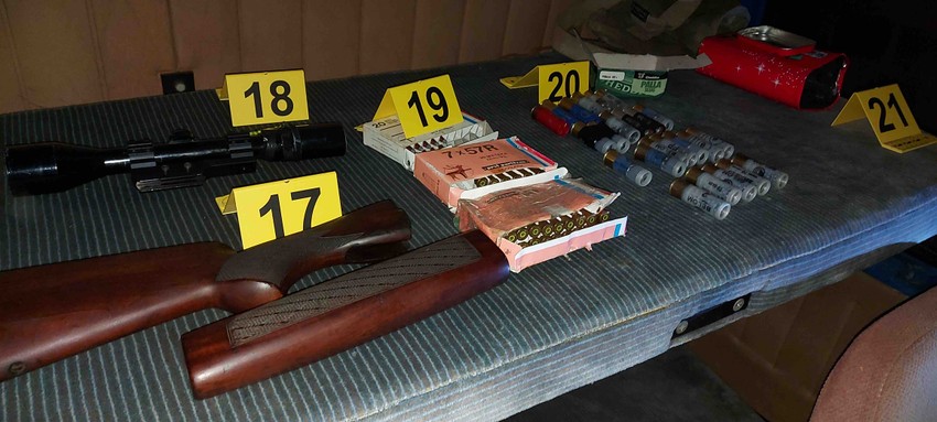 Oružje pronađeno u kući Blažića 