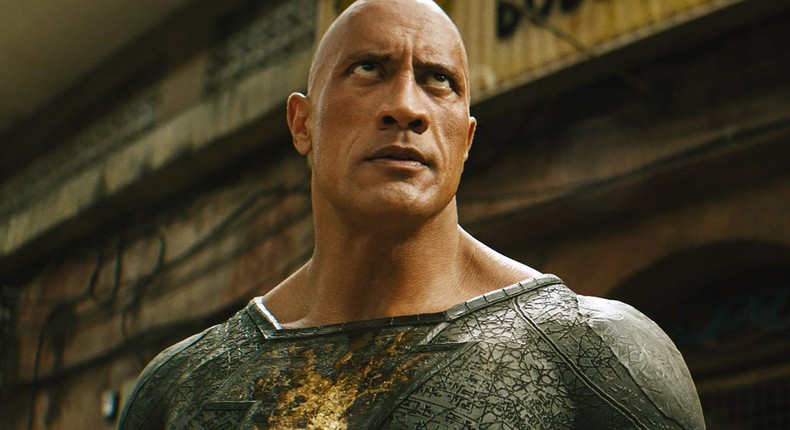 Dwayne Johnson as Black Adam.Warner Bros. Pictures.