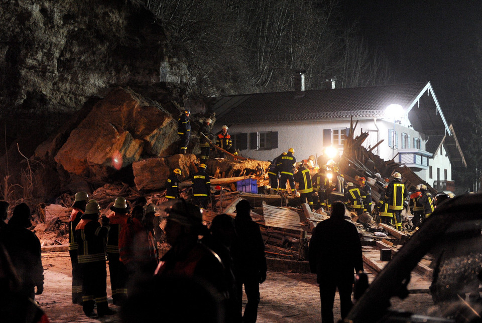 GERMANY ROCKSLIDE