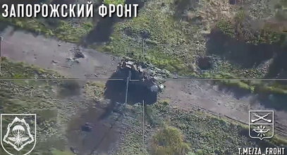 Wielki problem Rosjan w Ukrainie. Przez pomyłkę wysadzili... własny czołg. Jest nagranie