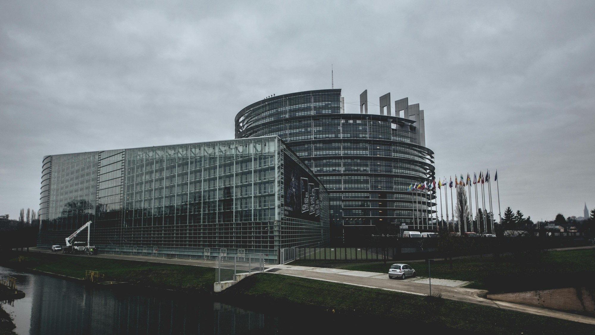 Sídlo Európskej únie v Štrasburgu.