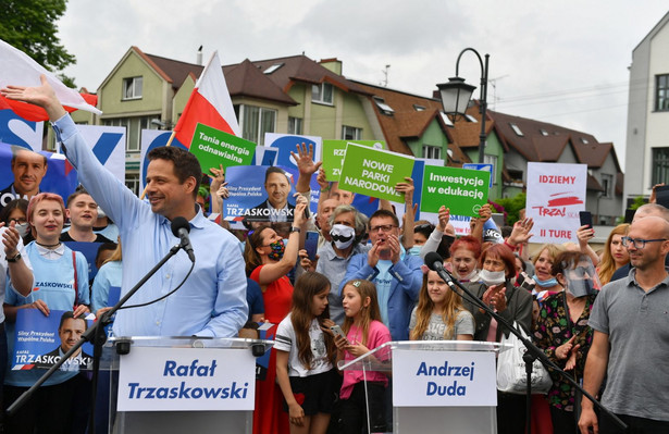 Rafał Trzaskowski w Zgierzu