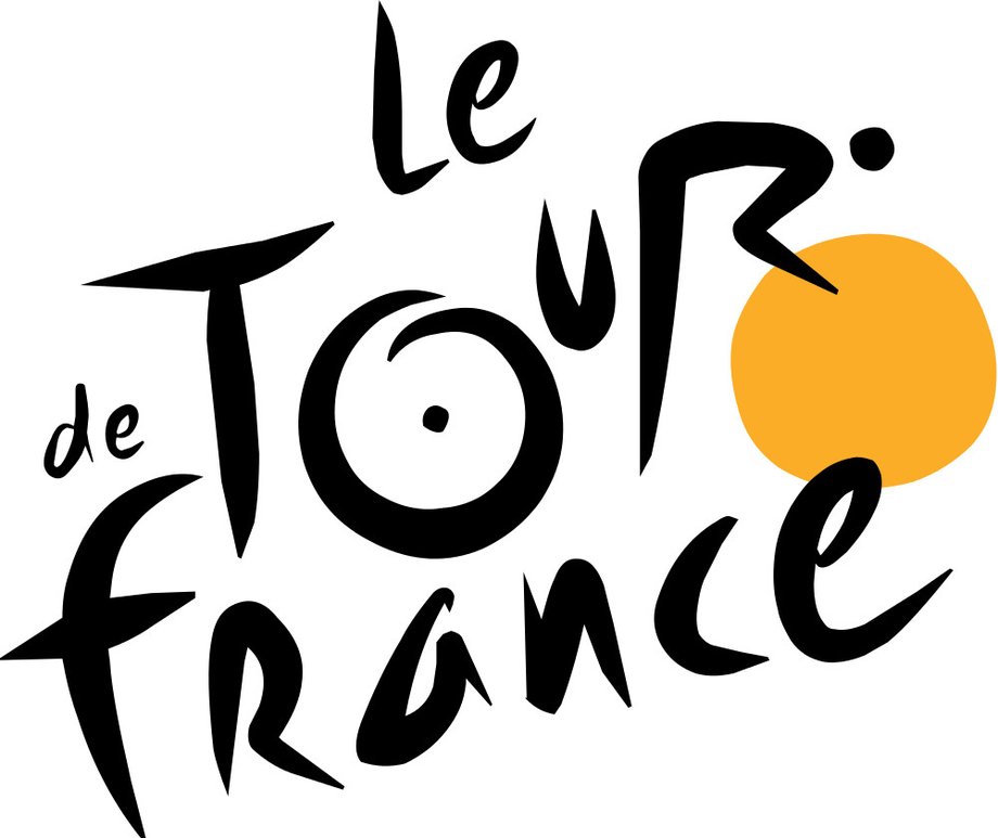 Słońce w logo Tour de France to również rowerowe koło.