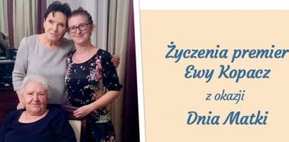 Piękne życzenia Ewy Kopacz dla mamy