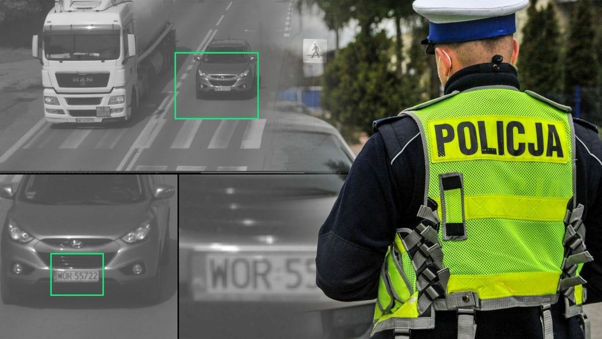 Policja, kontrola, kamery