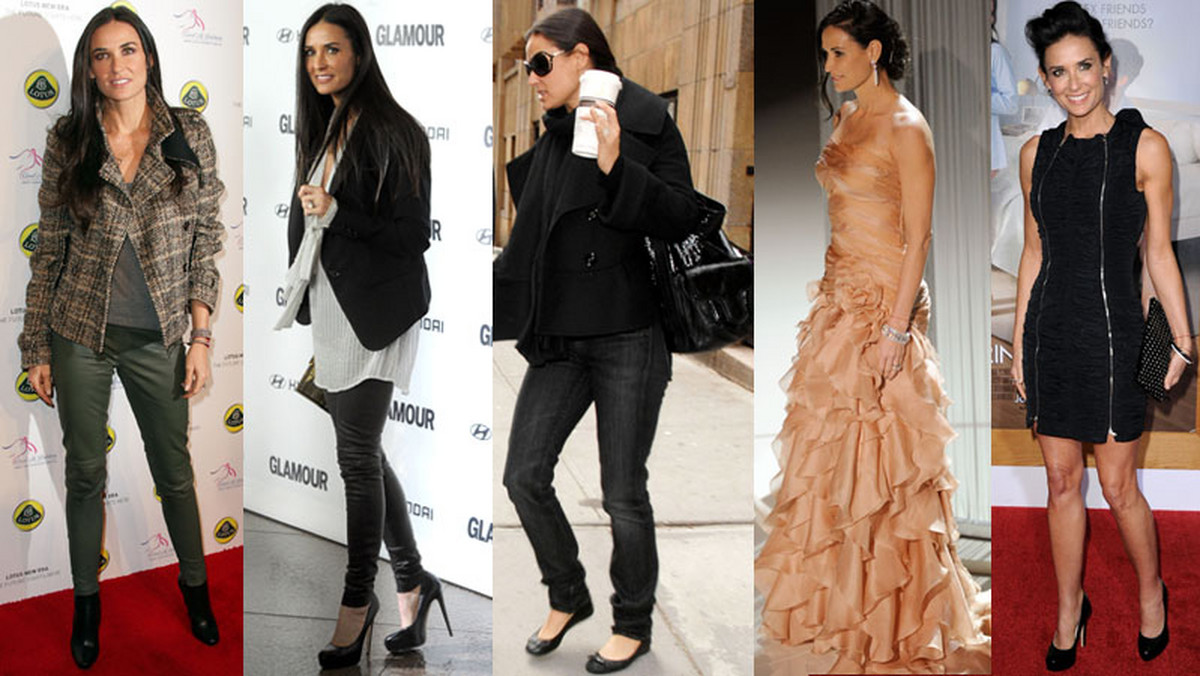 Styl Demi Moore