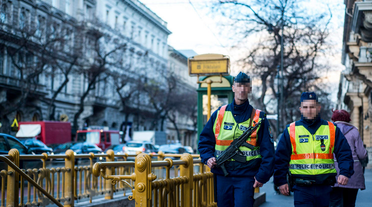Budapesten hangoskodó zsarukra hívtak a rendőröket / Illusztráció: MTI-Marjai János