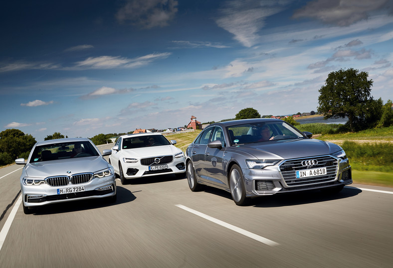 Audi A6 kontra Volvo S90 i BMW serii 5