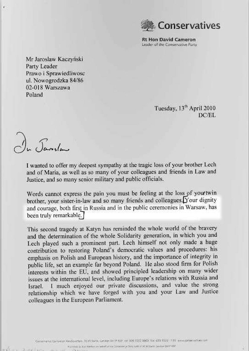 Kaczyński ujawnił list od premiera. Kto kłamał?