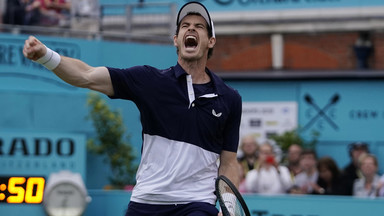 ATP w Londynie: Andy Murray powrót do gry uczcił triumfem w deblu