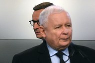 Prezes PiS Jarosław Kaczyński i premier Mateusz Morawiecki