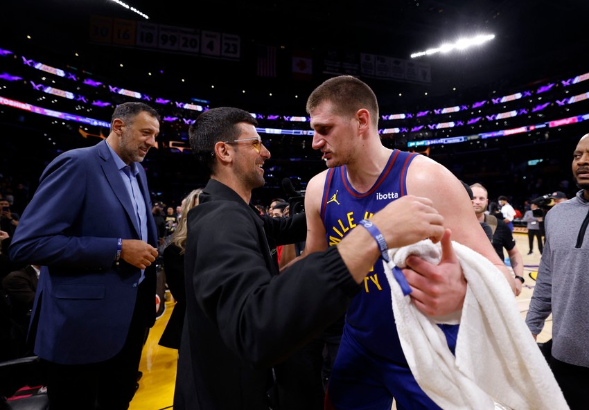 Novak Đoković i Nikola Jokić