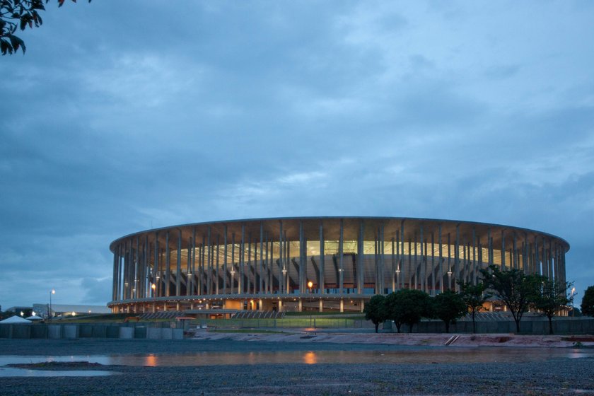 Stadion w Brazylii jest zajezdnią autobusową!