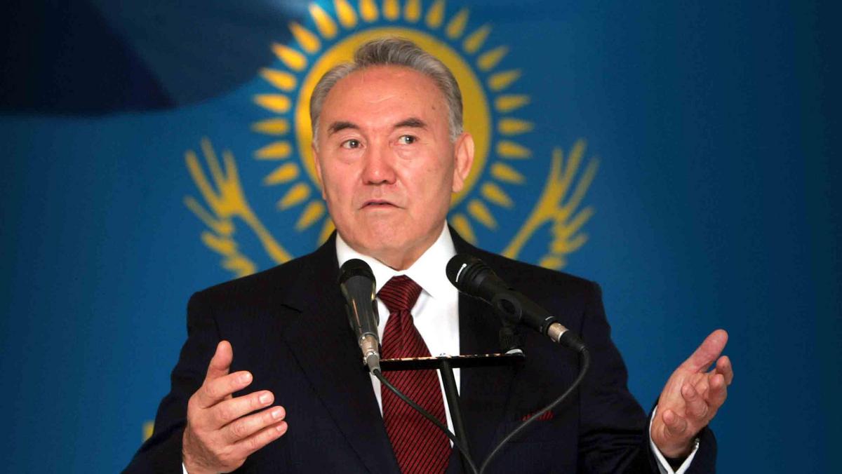 Prezydent Kazachstanu Nursułtan Nazarbajew