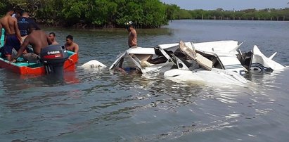 Tragiczny wypadek samolotu. Nie żyje pilot i turyści