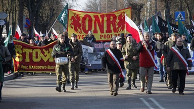 Trwa proces działaczy ONR-u. Chodzi o hasła w Białymstoku