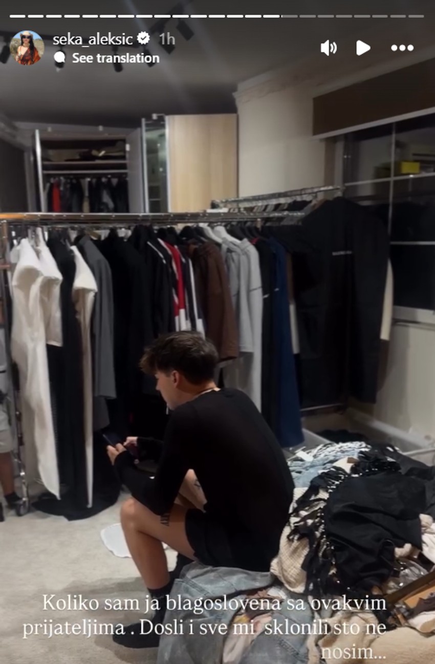 Seka Aleksić, objava