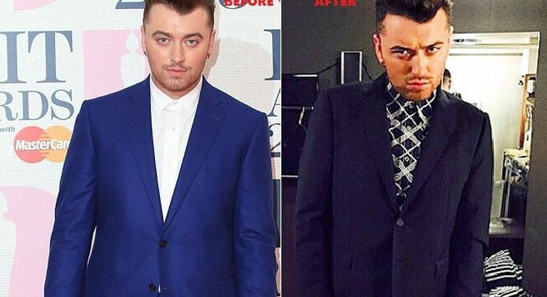 Sam Smith looses 14 pounds in two weeks