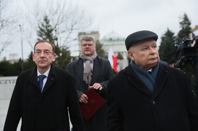 Mariusz Kamiński, Maciej Wąsik i Jarosław Kaczyński