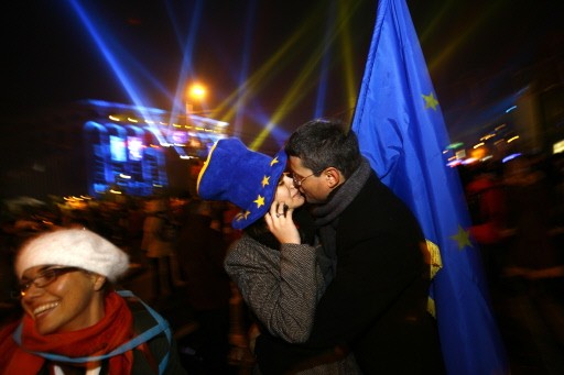 ROMANIA-EU-ENLARGE-2007-CELEBRATIONS