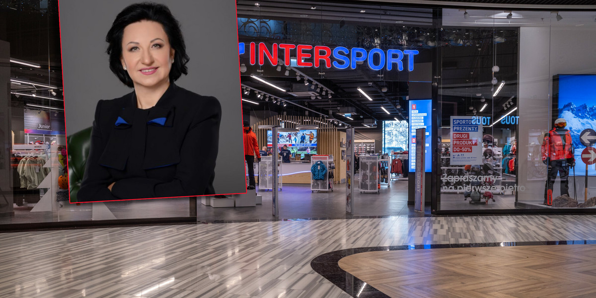 Ukraińska bizneswoman Hałyna Hereha chce przejąć biznes Intersportu w Polsce.