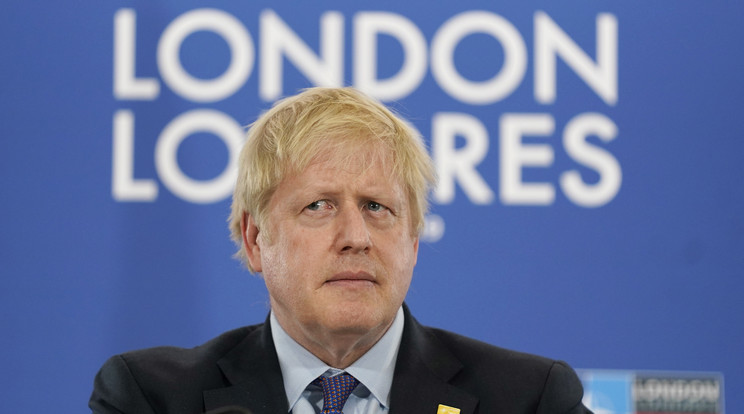 Boris Johnson brit miniszterelnök/ MTI/EPA pool/Will Oliver