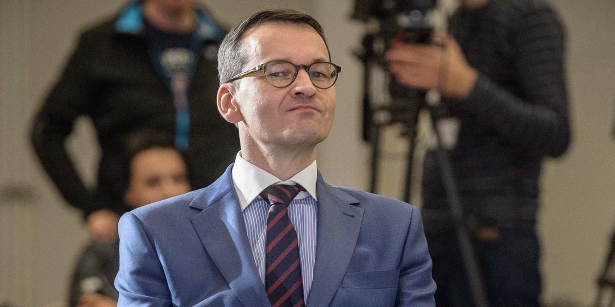 Mateusz Morawiecki może mieć powody do zadowolenia