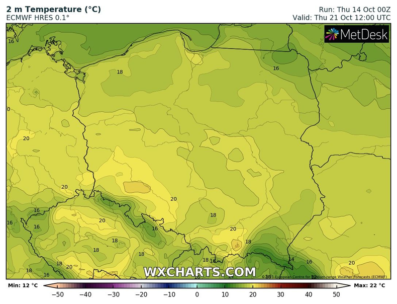 W przyszłym tygodniu temperatura może przekroczyć 20 st. C