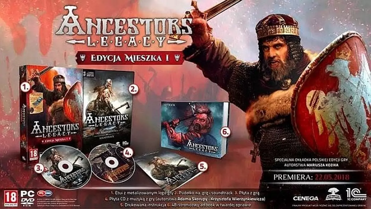 Ancestors Legacy dostanie w Polsce wyjątkową Edycję Mieszka I