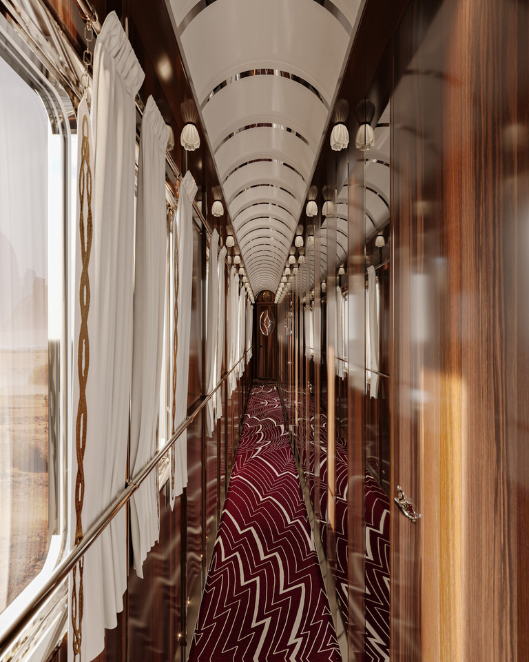 Projekty wnętrz Orient Express