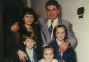 Porodica Zec - Marija i Mihajlo sa Dušanom, Aleksandrom i Gordanom