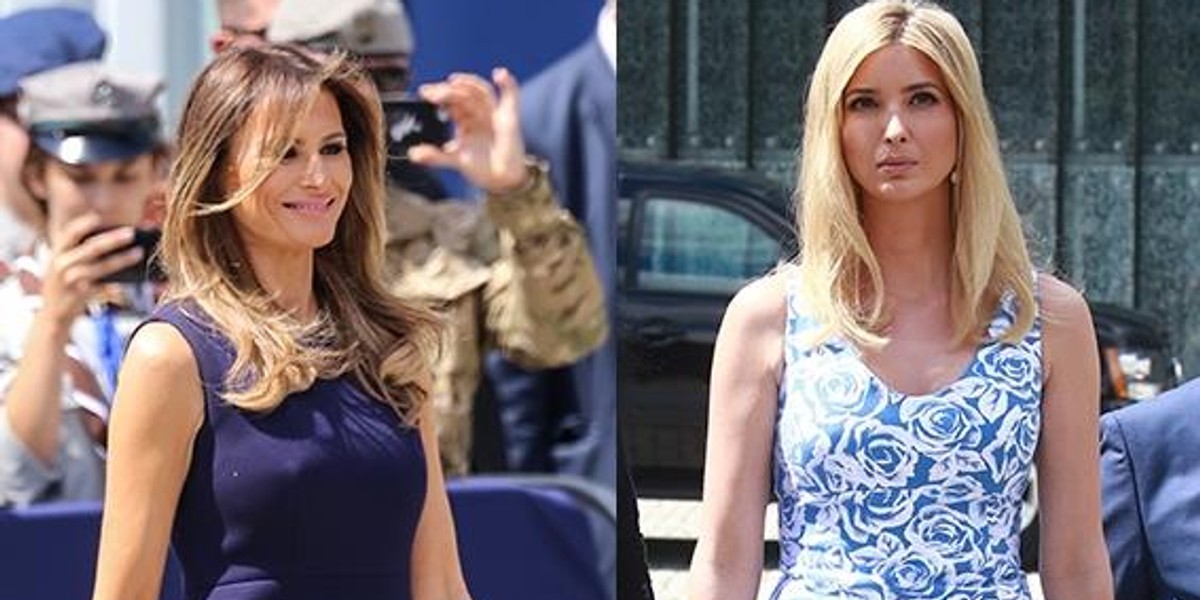 Melania Trump, Ivanka Trump