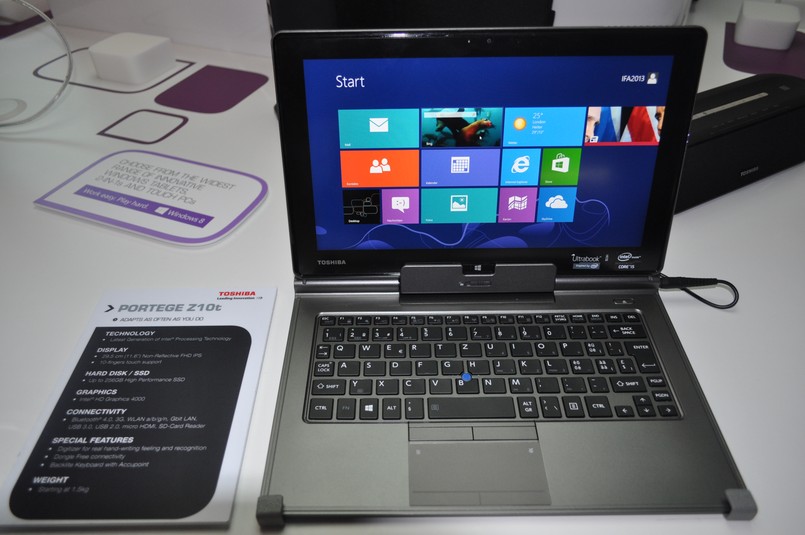 Oto najnowszy ultrabook Toshiby z dyskiem SSD