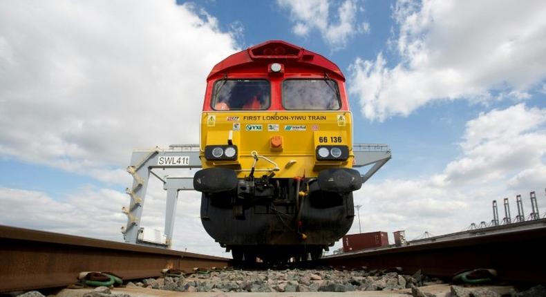 The first freight train to link China directly to the UK arrived in the Chinese city of Yiwu after covering over 12,000-kms (7,500 miles), making it the second-longest route in the world