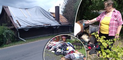 Pięcioosobowa rodzina koczuje na podwórku. Pogorzelcy pytają: gdzie mamy się podziać?