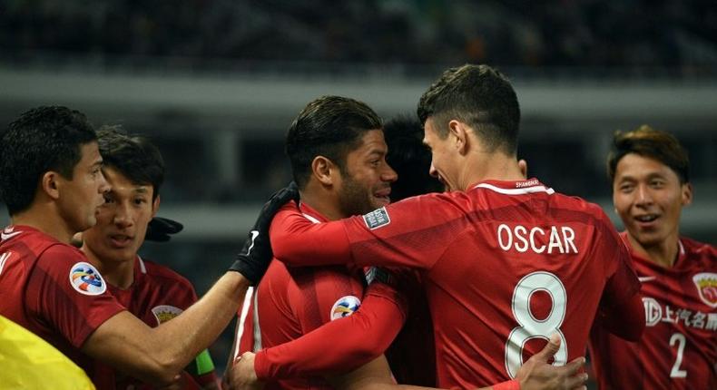 Brazilian duo Oscar and Hulk helped Shanghai SIPG dominate this year's CSL season, with Oscar leading the league in assists