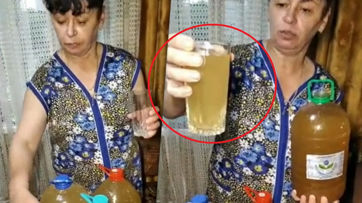 Woda w Ukrainie zmieniła kolor. Kobieta pokazała szklankę [WIDEO]