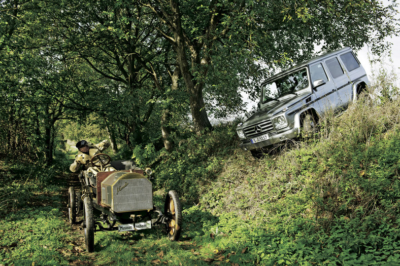 Mercedes Simplex i klasa G: twarde sztuki