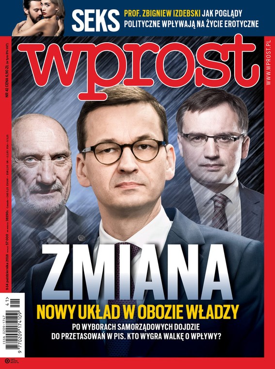 Okładka "Wprost"