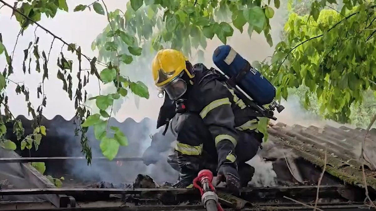 Požar u Novom sadu, gori nautički klub
