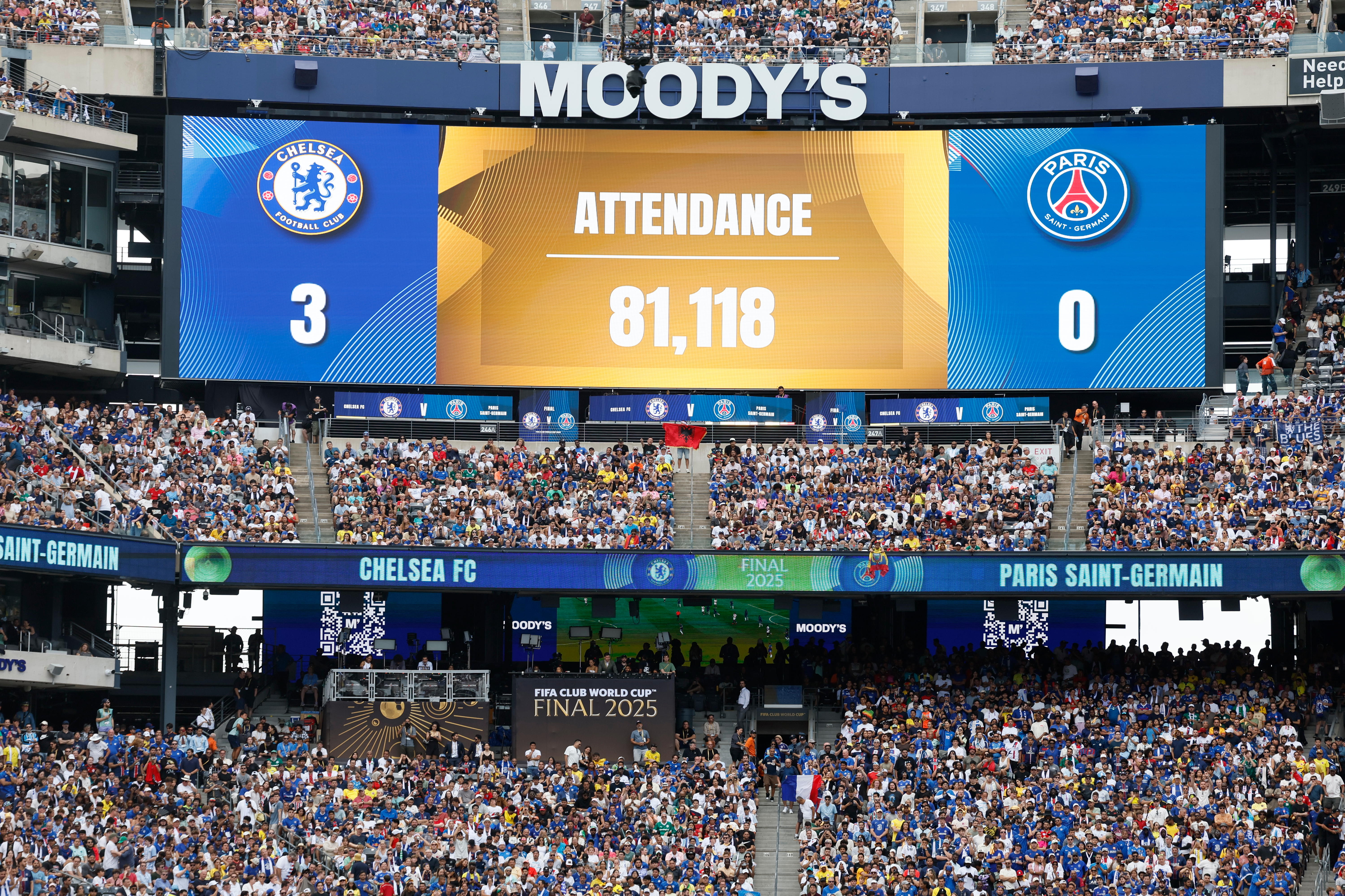 Chelsea campeón mundial: Fulmina al PSG 3-0 en Nueva Jersey