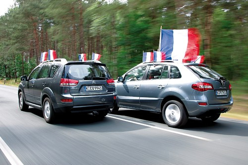 Citroen C-Crosser kontra Renault Koleos - Viva la France