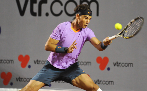 Rafael Nadal w finale turnieju w Sao Paulo