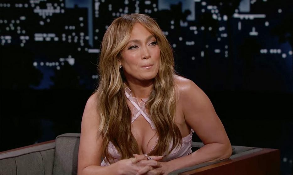 Jennifer Lopez Jimmy Kimmel show-jában - fotó: Northfoto